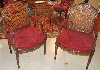 Paire de fauteuils de style LOUIS XVI