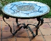 Table ART DECO / DESIGN POILLERAT / DROUET / INGRAND